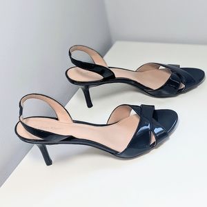 Calvin Klein Navy Sandel Shoes Size 10